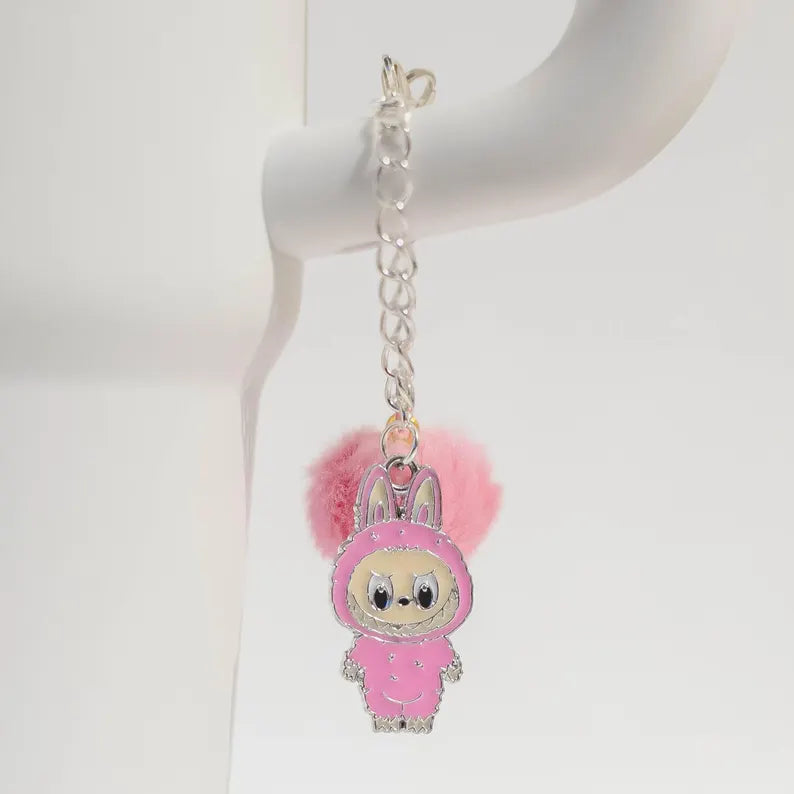 Pink Mini Labubu Charm